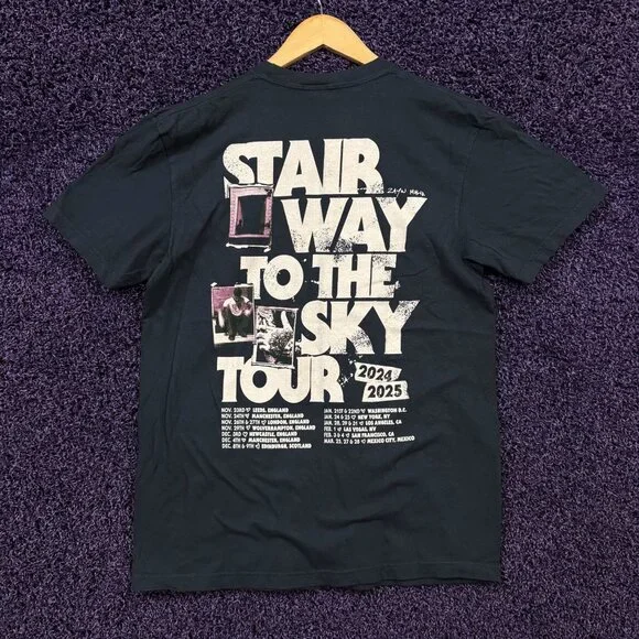 Zayn Stairway to The Sky Tour T-Shirt Size Medium - Picture 3 of 4